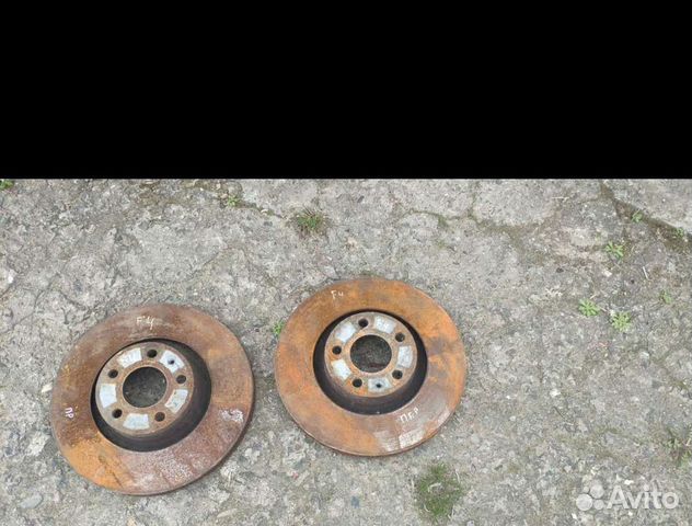 Диск тормозной передний Ауди А6 Ц6