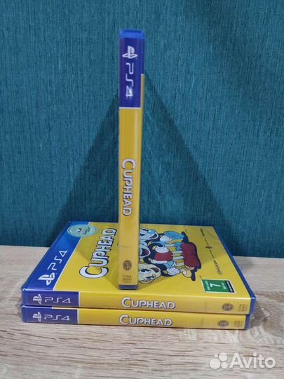 Игра PS4 PS5 Cuphead. Диск новый, в пленке
