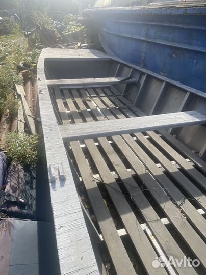 Продам алюминиевую лодку под водомёт