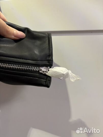 Кожаная куртка новая maag косуха девочке 146/152