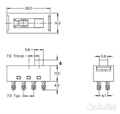 Ползунковый переключатель