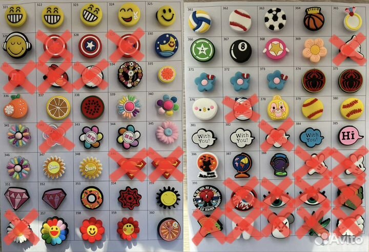 Джиббитсы для crocs