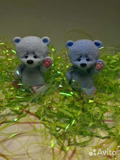 Мишка Тедди мыло ручной работы подарок