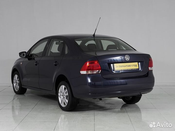 Volkswagen Polo 1.6 AT, 2011, 168 000 км