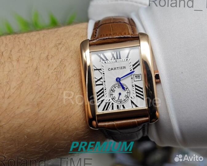 Элитные мужские часы Cartier