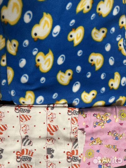 Пелёнки и плед детский