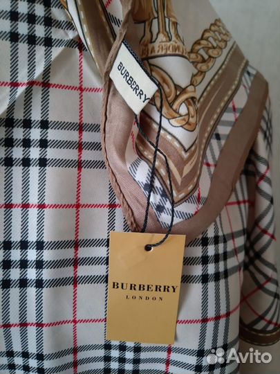 Платок Burberry кремовый