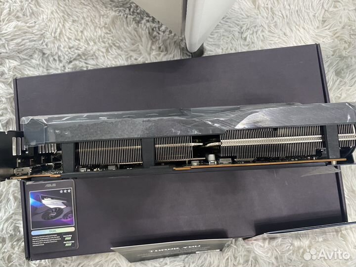 Видеокарта rx6700xt asus dual 12gb