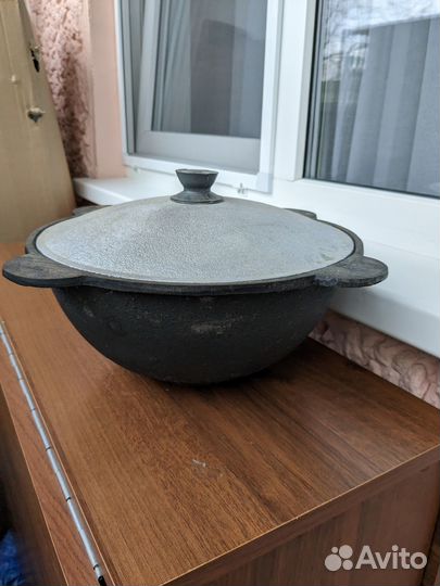 Казан чугунный 4 литра