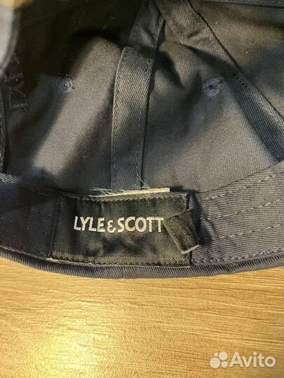 Кепка Lyle & Scott синяя