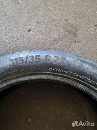 Continental PremiumContact 6 SSR 315/35 R22