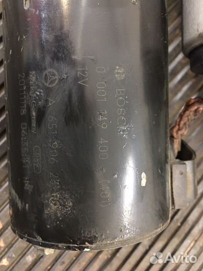 Стартер Мерседес двс 651