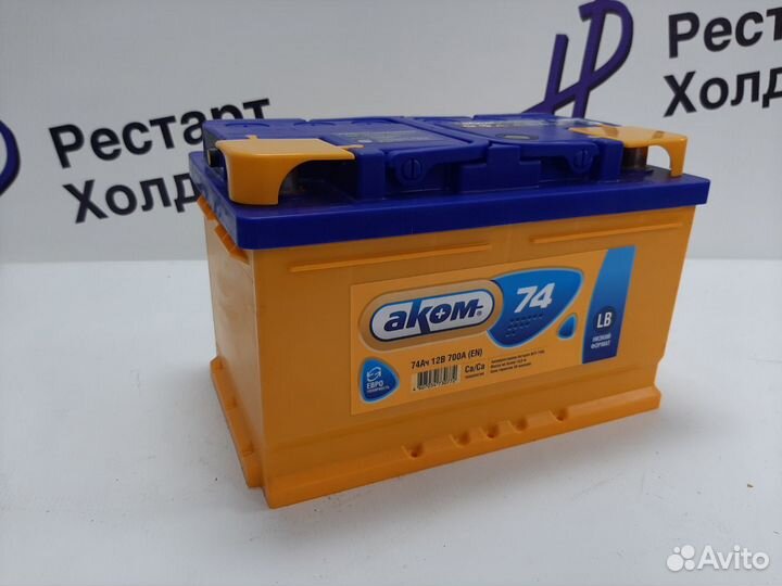 Аккумулятор Аком LB 74 Ач 700 А