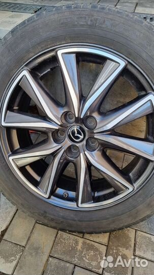 Литые диски r19 на mazda сх5