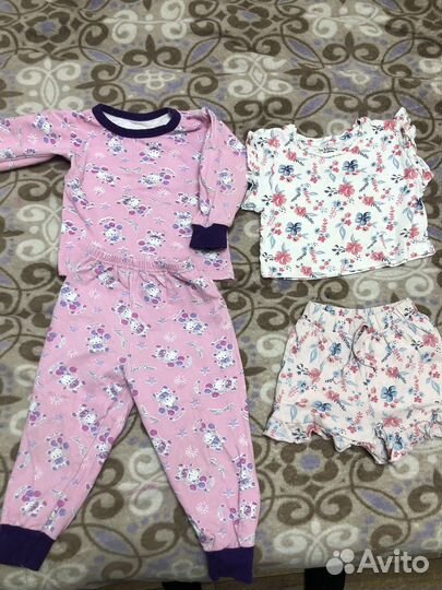 Пакет вещей для девочки, размер 86,92,98