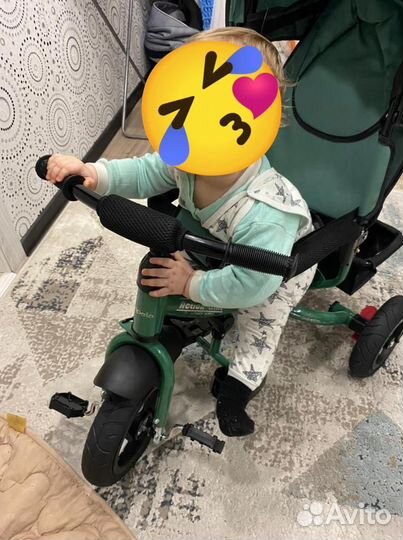 Велосипед- коляска детский