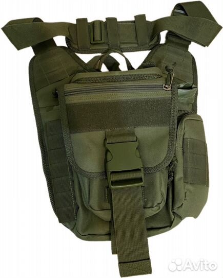 Тактическая сумка через плечо