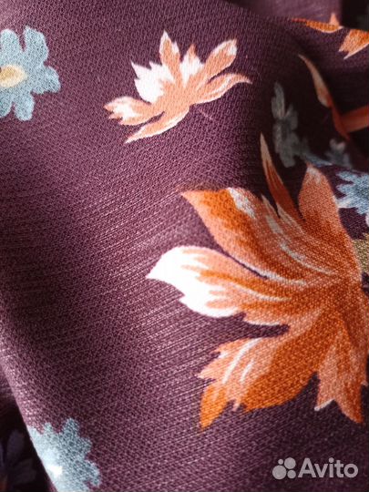 Отрез ткани СССР. Ацетатный шелк