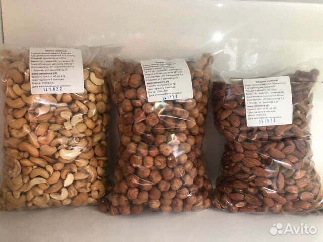 Орехи и сухофрукты