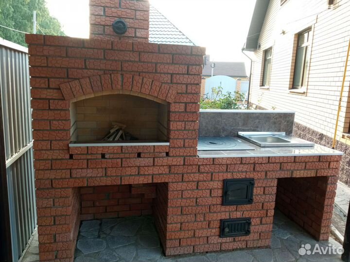 Тандыр, мангал, печник, барбекю зона