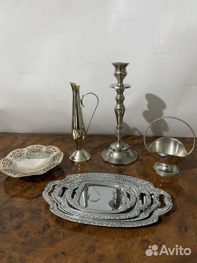 Винтажная посуда, сервиз,подносы,вазы