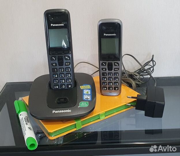 Радиотелефон Panasonic KX-TG6411RU 2 трубки