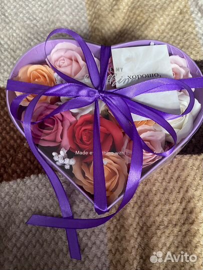 Букет цветов из мыла