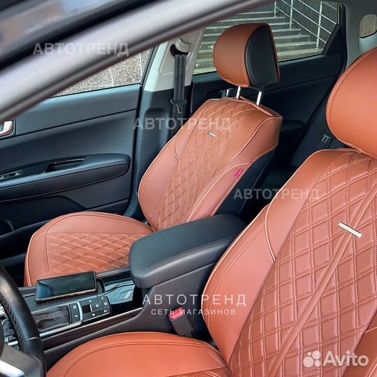 Чехлы на сиденья из экокожи