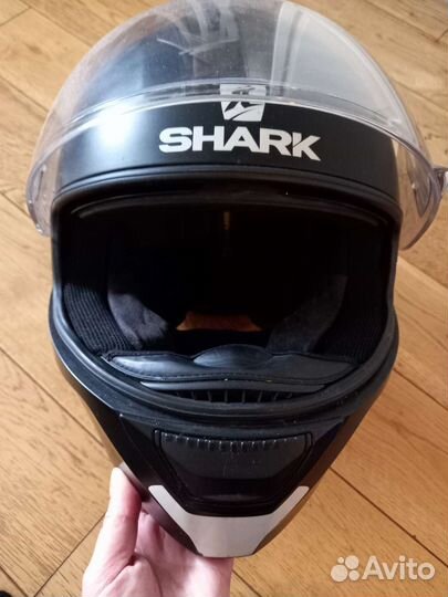 Шлем для мотоцикла Shark с гарнитурой