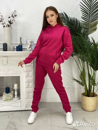 Новый спортивный костюм с начесом, двойка