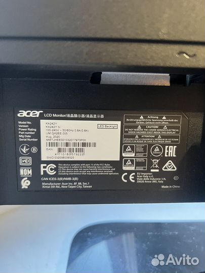 Мониторы acer и msi