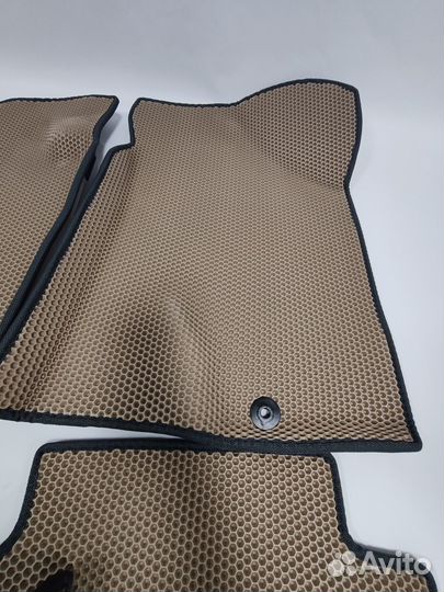 EVA коврики с бортами Hyundai Santa Fe 2