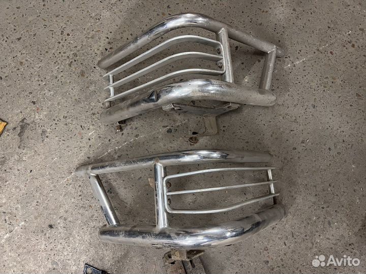 Защита задних фонарей Серпы mercedes W463 Гелик