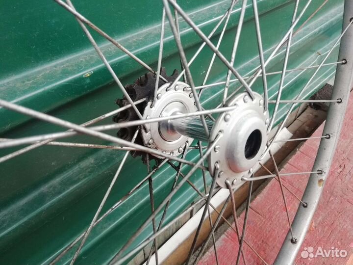 Колеса хвз на велотрубках