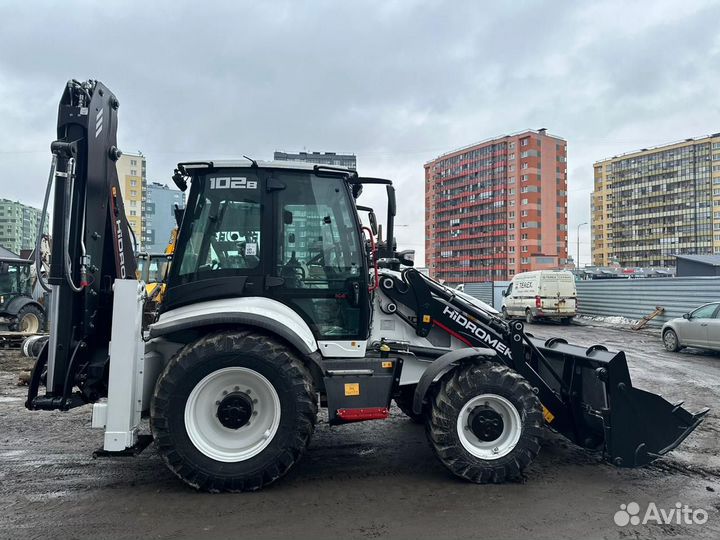 Экскаватор-погрузчик Hidromek HMK 102B Alpha K4, 2024