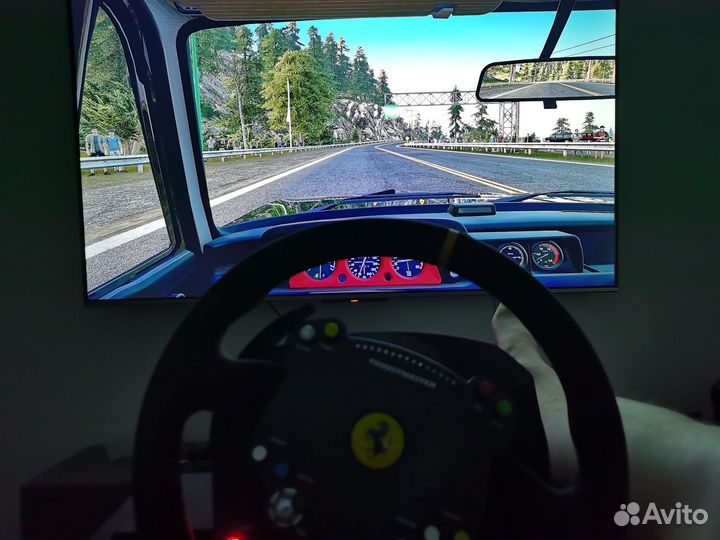 Руль ferrari 458 алькантара