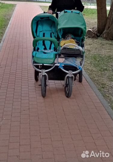 Коляска универсальная для двойни/погодок