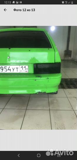 Задние стопы на ваз 2114