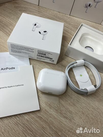 Airpods 3 luxe копия наушники