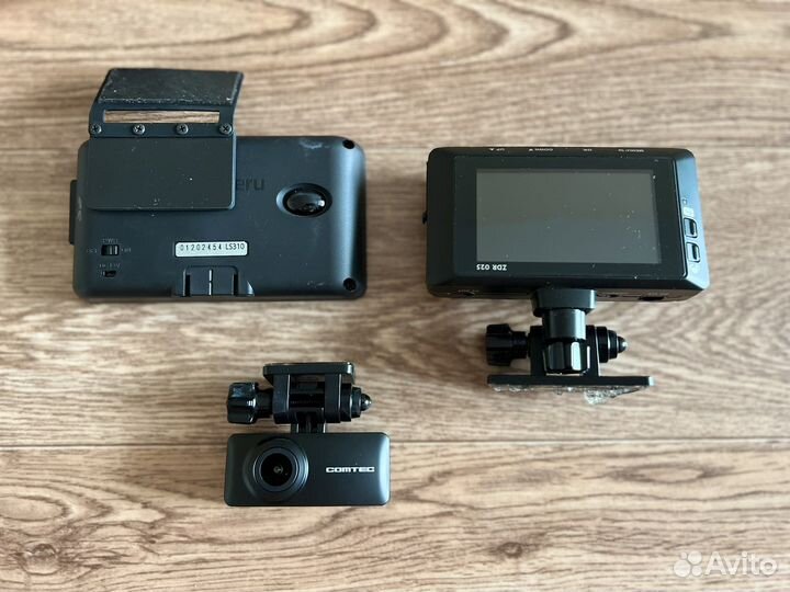 Видеорегистратор передний+задний и радар-детектор