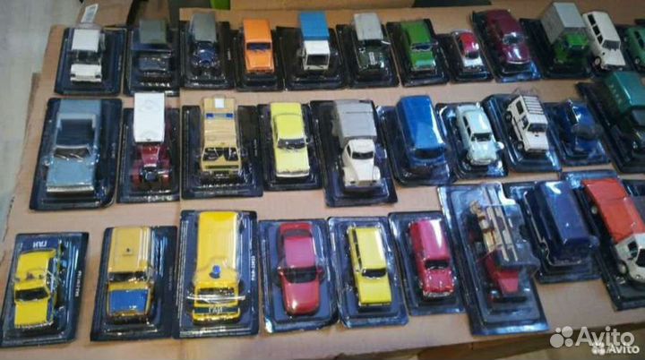 Коллекционные автомобили Легенды СССР 1;43