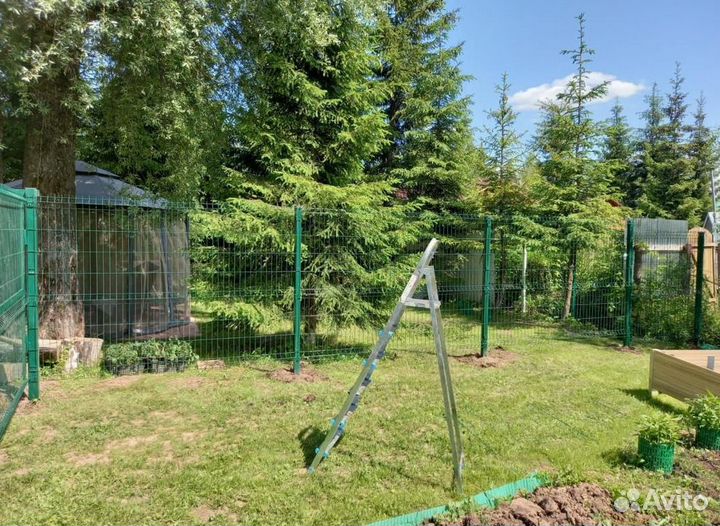 Забор металлический цена за метр быстро