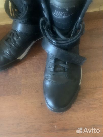 Кожаные Мотоботы Nike air оригинал 43р индонезия