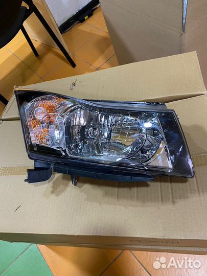 Фары Chevrolet Cruze чёрная маска