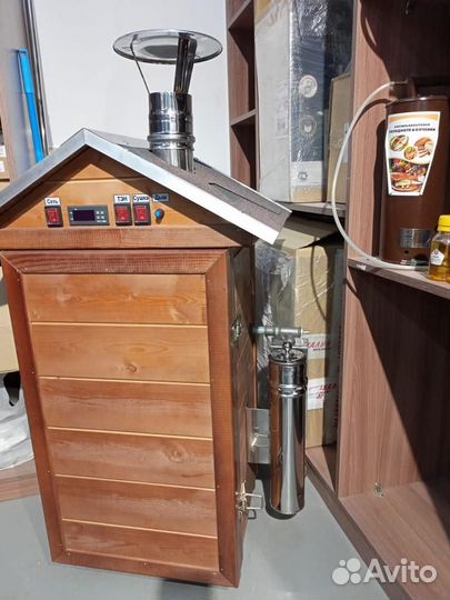 Коптильня холодного и горячего копчения