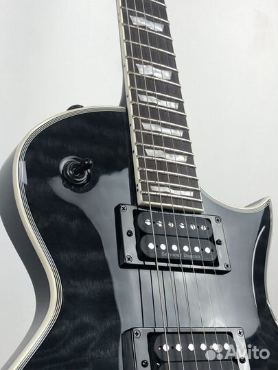 Электрогитара ESP ltd EC-1000piezo QM stblk