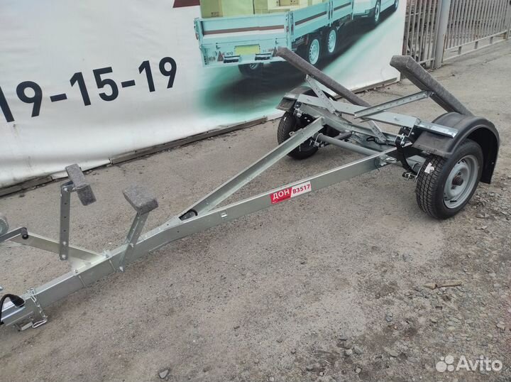 Самосвальный прицеп Тавиалс для лодки пвх