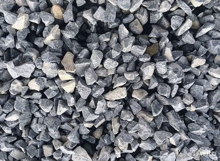 Щебень гранитный на парковку