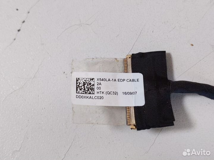 Шлейф asus X540LJ eDP 30pin + webcam DD0xkalc020