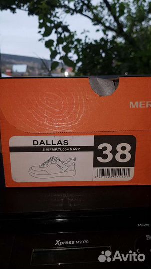 Ботинки merrell dallas 38